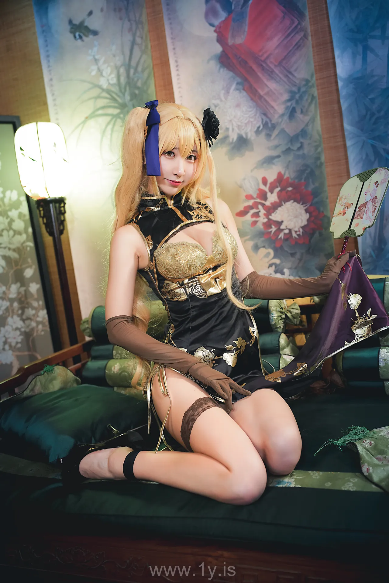 Coser@黑川 NO.018 Irresistible Asian Homebody Girl 金莲